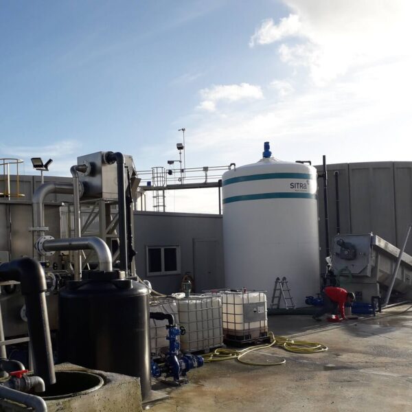 Diseño y construcción de EDARI en industria láctea