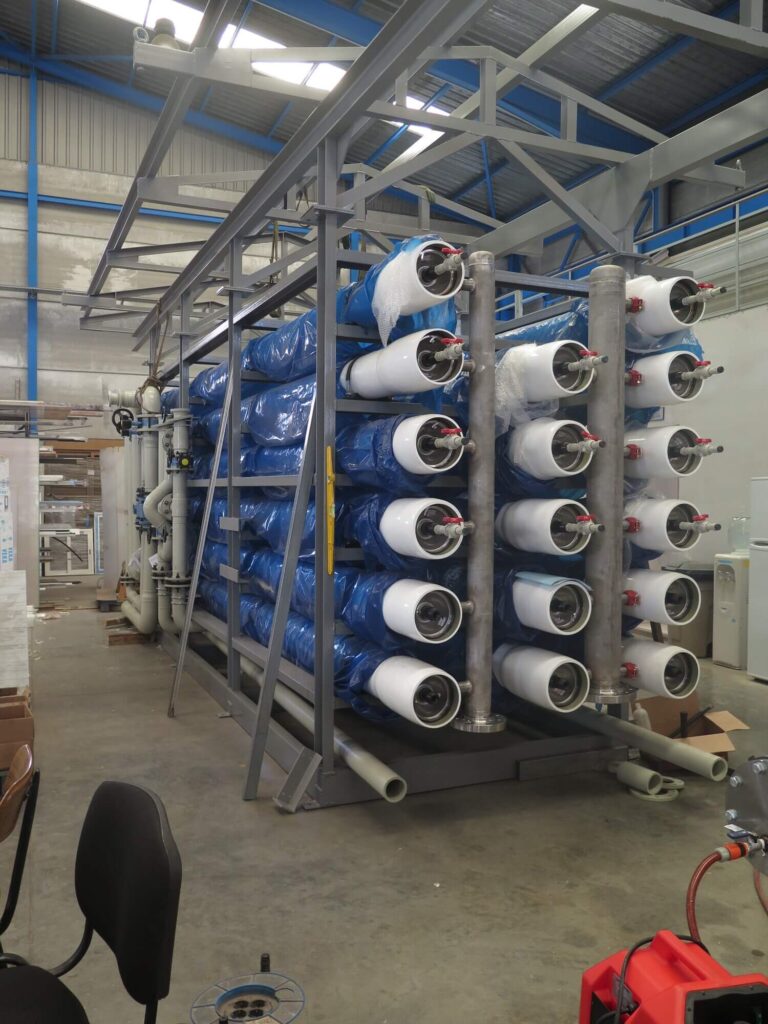 Diseño y construcción de planta de tratamiento de agua en industria petroquímica