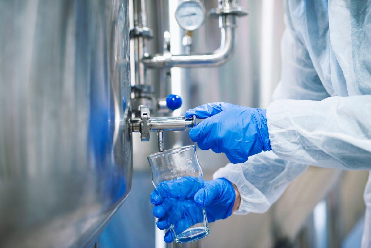 producción de agua desmineralizada