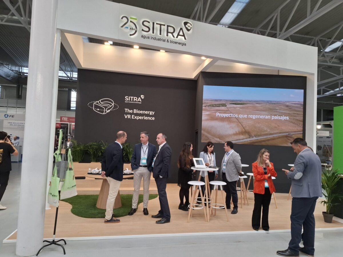 Stand SITRA 2025 Salon del Gas Renovable