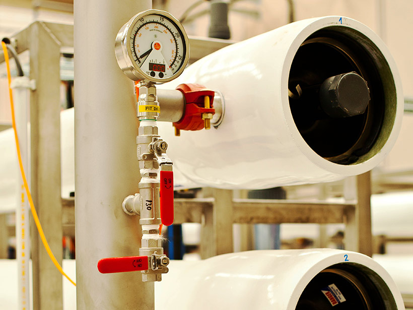 Tratamiento de osmosis inversa para el sector industrial